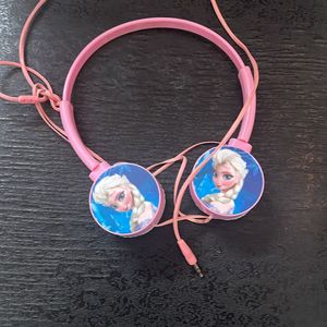 Pink Color Chargeable Headphone Sets For Kids