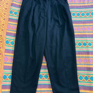 High Waisted Black Formsl Trouser