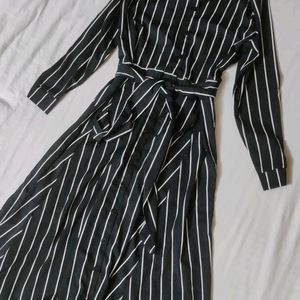 Striped Kurta Dress 🖤