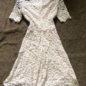 White Korean Dress