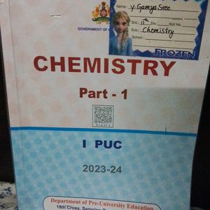 11th Class, Chemistry Textbook (Part 1), Ncert