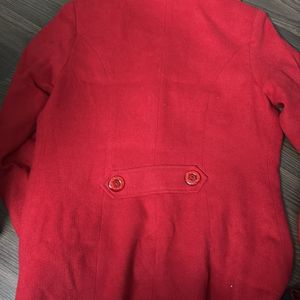 Red Woollen Coat