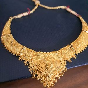 Gold Plated Necklace Like Real