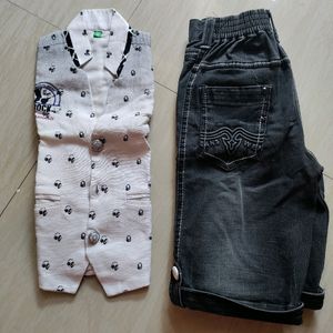 2pc Combo For 4-5 Yrs Boy