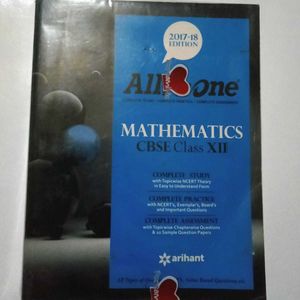 All In One Maths Class 12th & NCERT Solutions Book