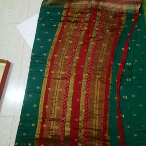 Chanderi Cotton Saree New