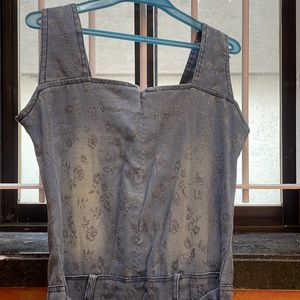 A Beautiful Denim One Piece