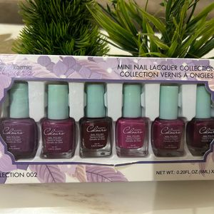 Kozmic Colours Gift  Set Of 6 Nail Polish