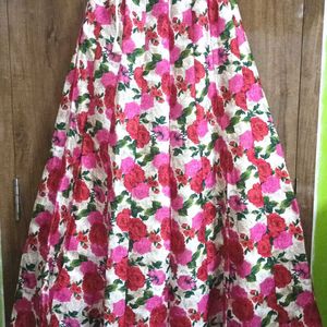 Floral Ethnic Skirt