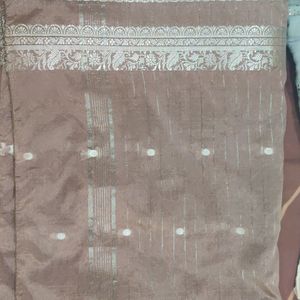 Block Print Saree With Blouse