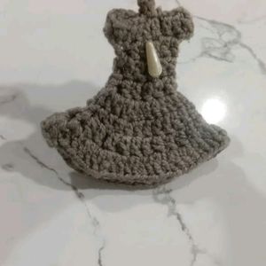 #crochet #dolldress #keyring