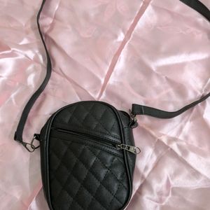 Mini Black Sling Bag