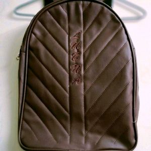 Mauve Bagpack With 2 Compartments