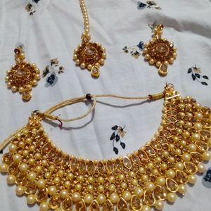 bridal necklace set