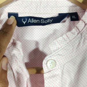 XL Allen Solly Pink Shirt Women