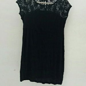 Max Black Lace Fit Dress