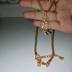 Locket Chain For Earrings