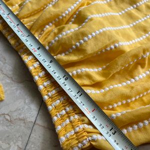 Yellow Kaftan. Co Ord Set