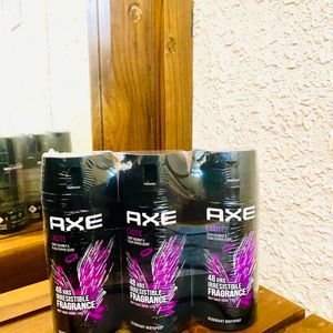 2 Ct Axe 4 Oz Excite Crisp CoconutBlack Pepper 48h