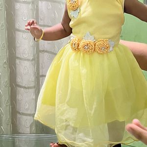 Yellow Baby Girl Dress