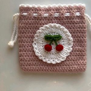 Crochet 😍 Cute 🥰 👝🍒