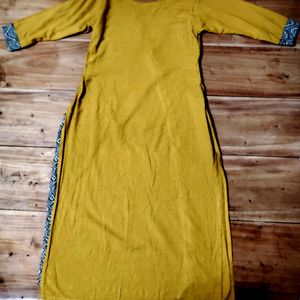 Mustard Yellow Kurti🧡💛