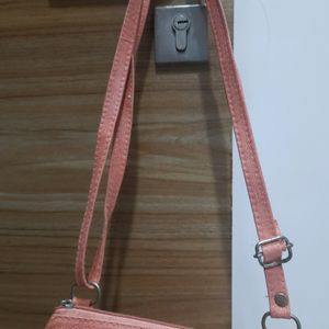 Beautiful Carrot Colour Sling Bag