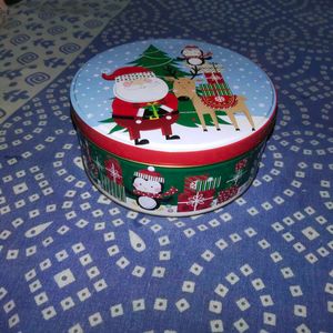 Imported Tin Round Container New