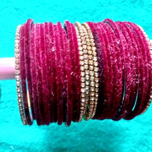 Unique Creation twisty Velvet Bracelets & Bangles