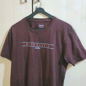 Unisex Brown Sparky T-Shirt