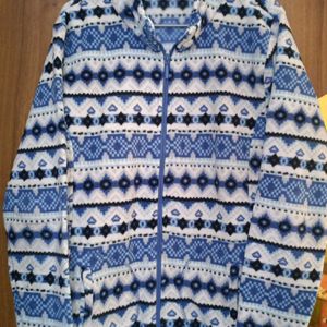 Printed warm jacket for womens