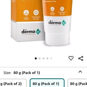 The Derma Co. 1% Hyaluronic Sunscreen Aqua Gel