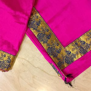 Saree ,Casual Formal ,Rose Colour Offer Fast