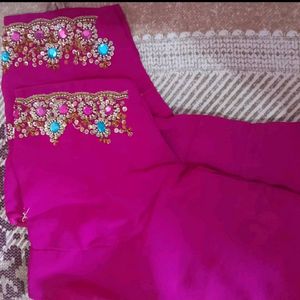 (2) Wedding Saree With Blouse