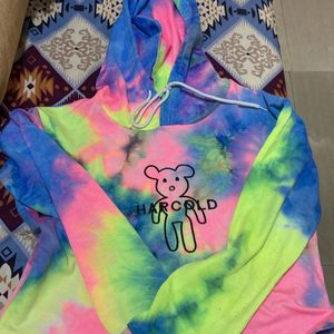 Neon Rainbow Colour Hoodie/loungewear