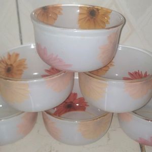 Glass Cup,Plate And Bowl