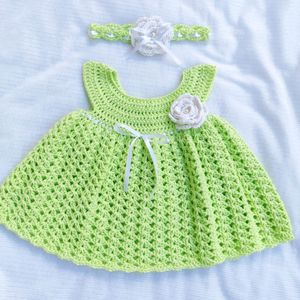 Crochet Baby Girl's Dress