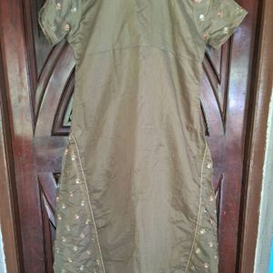 Grey Anarkali Kurta