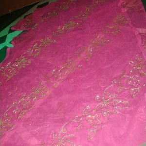 Beautiful Dupatta With Sitara Work