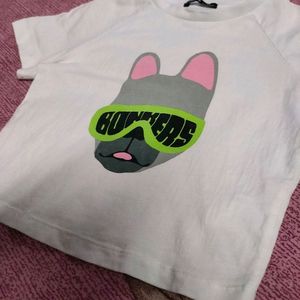 Bonkers Bulldog Baby Tee