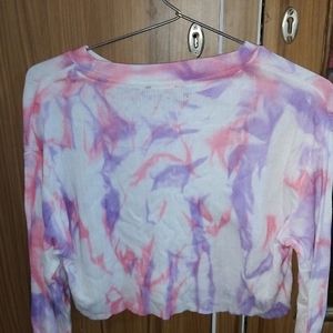 Cute Tye Dye Crop Top For Women 🥰