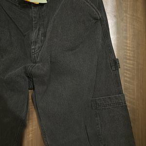 H&M Charcoal Cargo Trousers