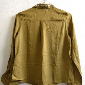 Women Mustard Shirt XS Size