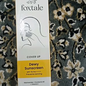 Foxtale Dewy Sunscreen