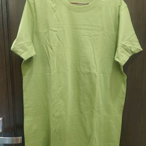 Casual Green Unisex Tshirt ,Skincare Brand, Never Worn ,Without Tags,Xl Size (Free Gift Also With T-shirt)