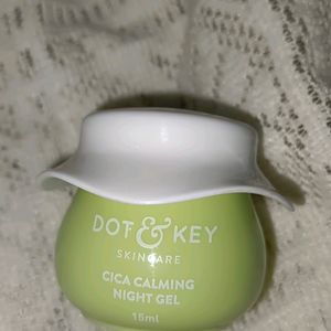 New Dot And Key Night Gel Cica Calming