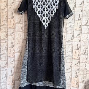 Black 2 Layered Kurti