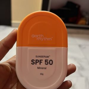 Earth Rhythm Sunscreen Spf 50 Mineral Cream