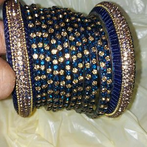 Navy Blue Bangles