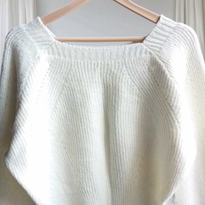 Square Collar Sweater